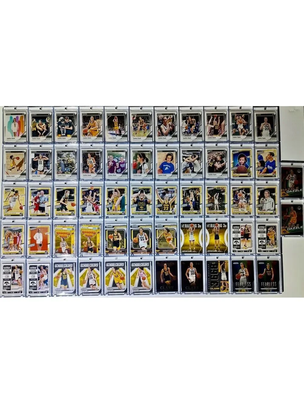 2024 Caitlin Clark Panini Collection Complete Set Basketball Cards Iowa Hawkeyes